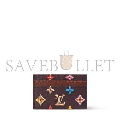 LOUIS VUITTON MASTER DOUBLE CARD HOLDER M28284 (11*7*1.5cm) 